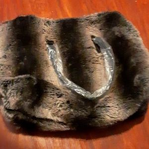 Women's fur bag